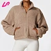 Stay stylish and comfortable with our mock neck jacket. Made with high-quality materials, our jacket offers both durability and comfort for everyday wear.